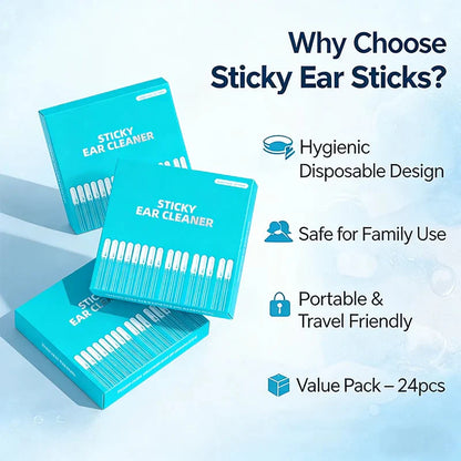 Sticky Ear Cleaning Sticks