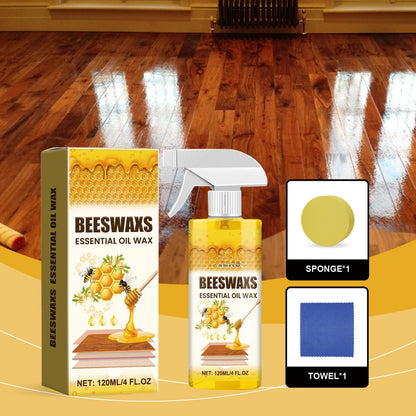Beeswax Wood Polish Spray (120ml) – Natural Shine & Protection