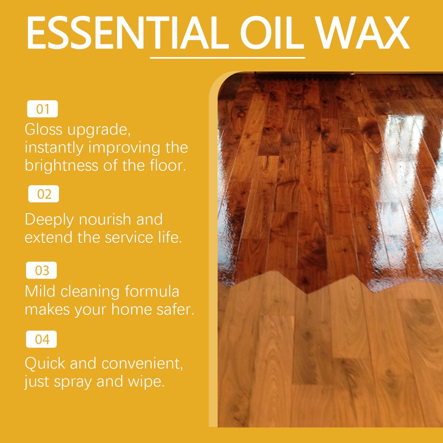 Beeswax Wood Polish Spray (120ml) – Natural Shine & Protection